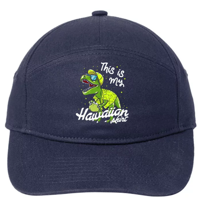 Tgiftrex Dinosaur This Is My Hawaiian Gift 7-Panel Snapback Hat