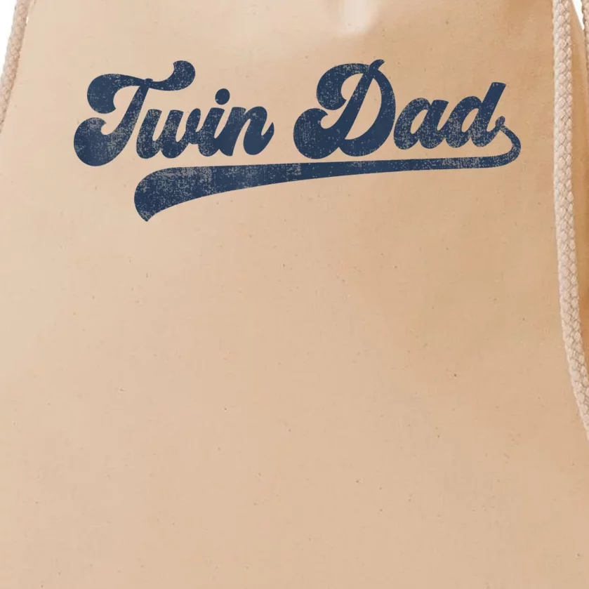 Twin Dad Drawstring Bag