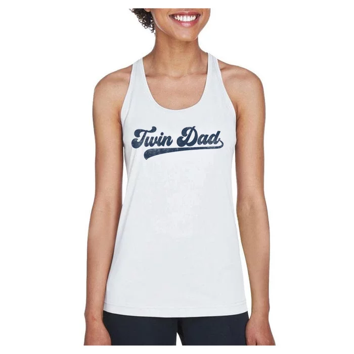 Twin Dad Women's Racerback Tank