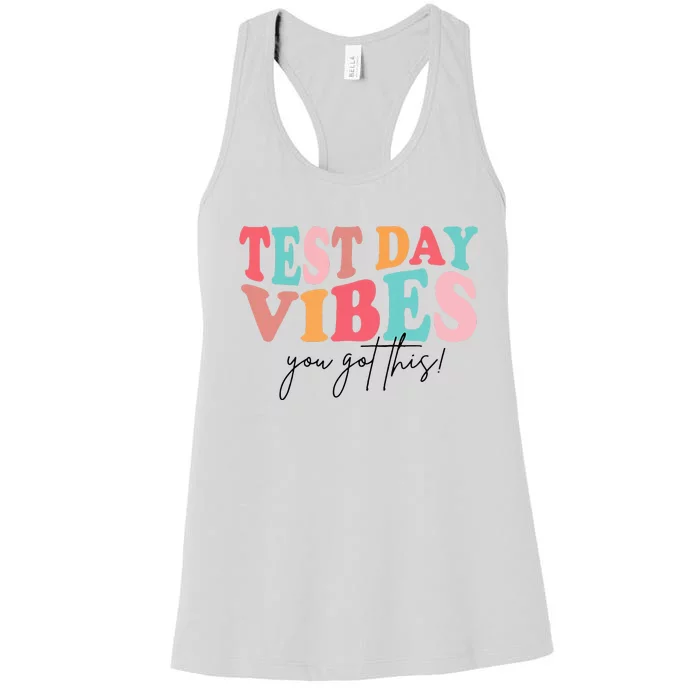 Test Day Teacher Women's Racerback Tank