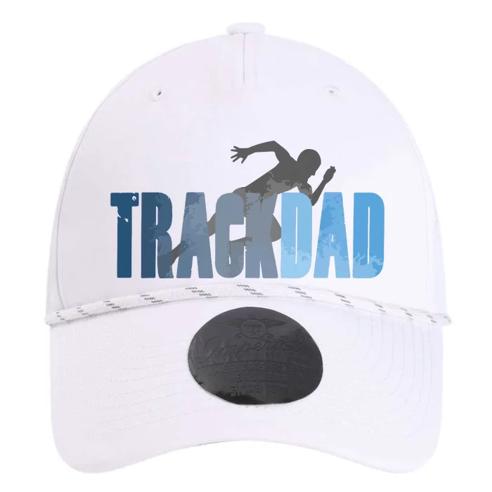 Track Dad Track Field Runner Cross Country Running Father Performance The Dyno Cap