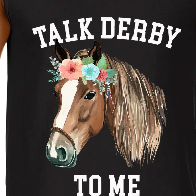 Talk Derby To Me Horse Racing Funny Derby Day Comfort Colors® Tank Top