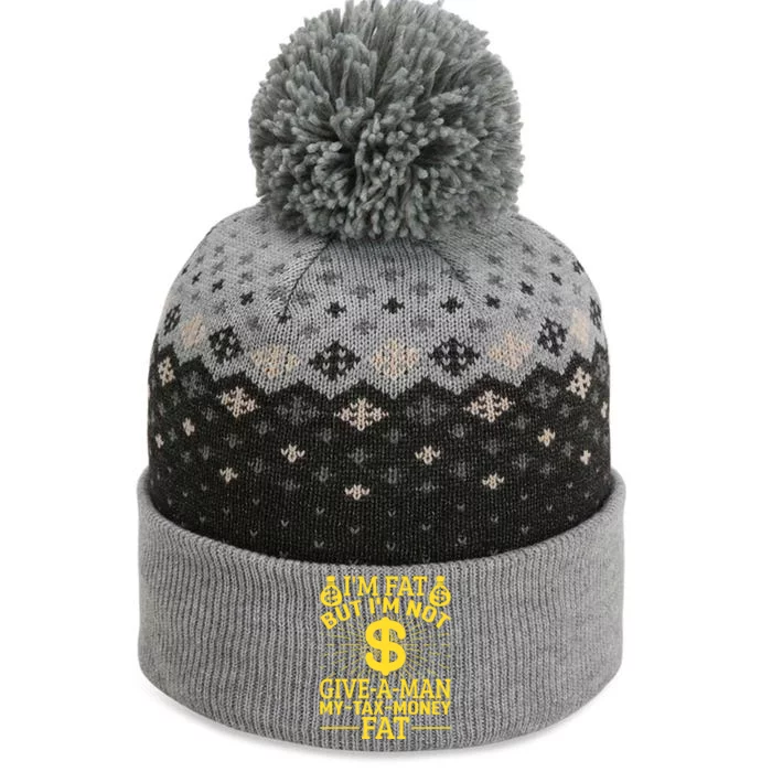 Tax Day T The Baniff Cuffed Pom Beanie