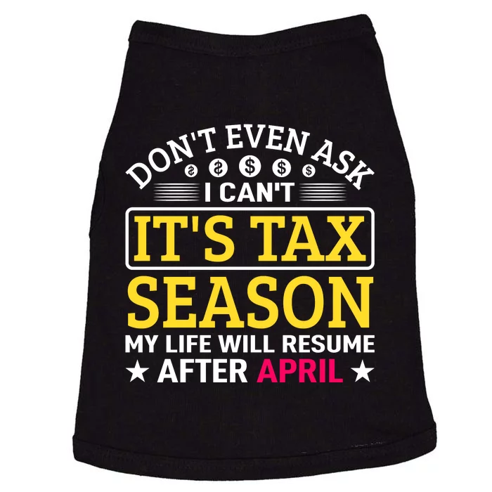 Tax Day T Doggie Tank