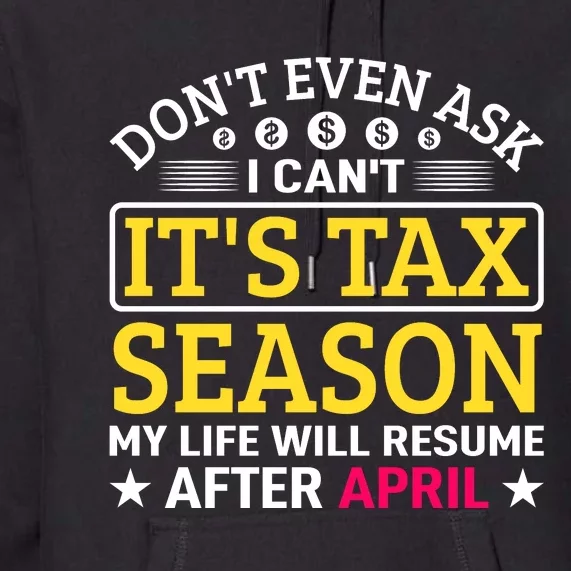 Tax Day T Premium Hoodie