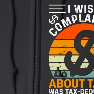 Tax Day T Full Zip Hoodie