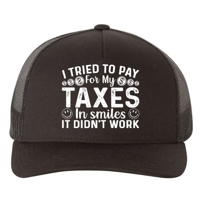 Tax Day T Yupoong Adult 5-Panel Trucker Hat