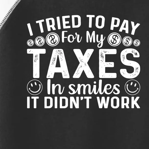 Tax Day T Toddler Fine Jersey T-Shirt