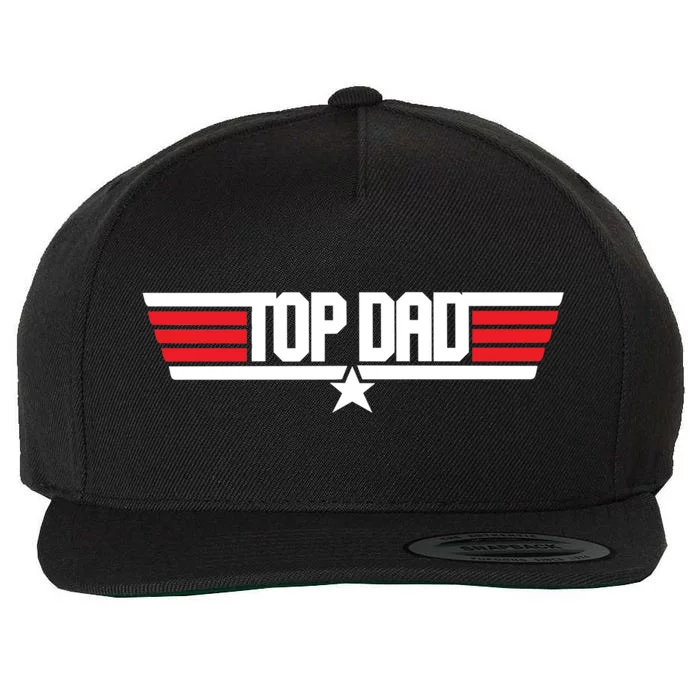 Top Dad Wool Snapback Cap