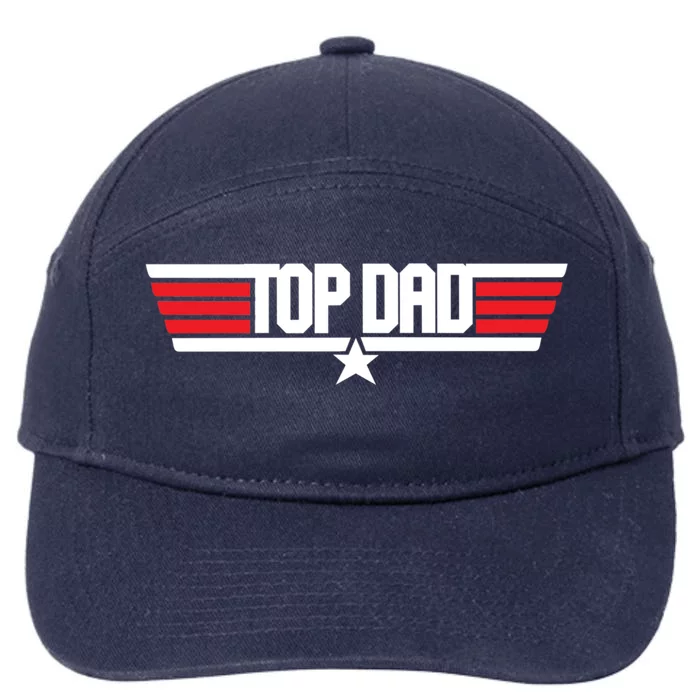 Top Dad 7-Panel Snapback Hat