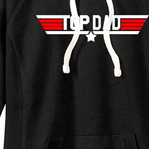 Top Dad. Women's Fleece Hoodie