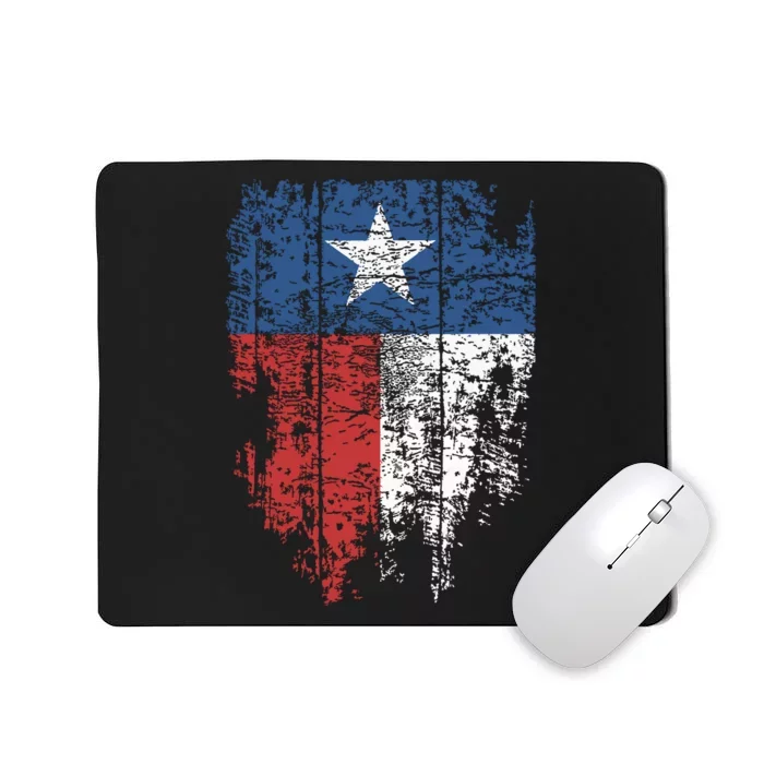 Texas Distressed Texas State Flag Mousepad