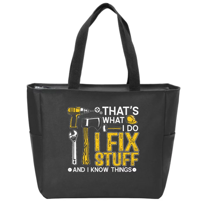 The Dood Vintage Goldendoodle Dog Owner Zip Tote Bag