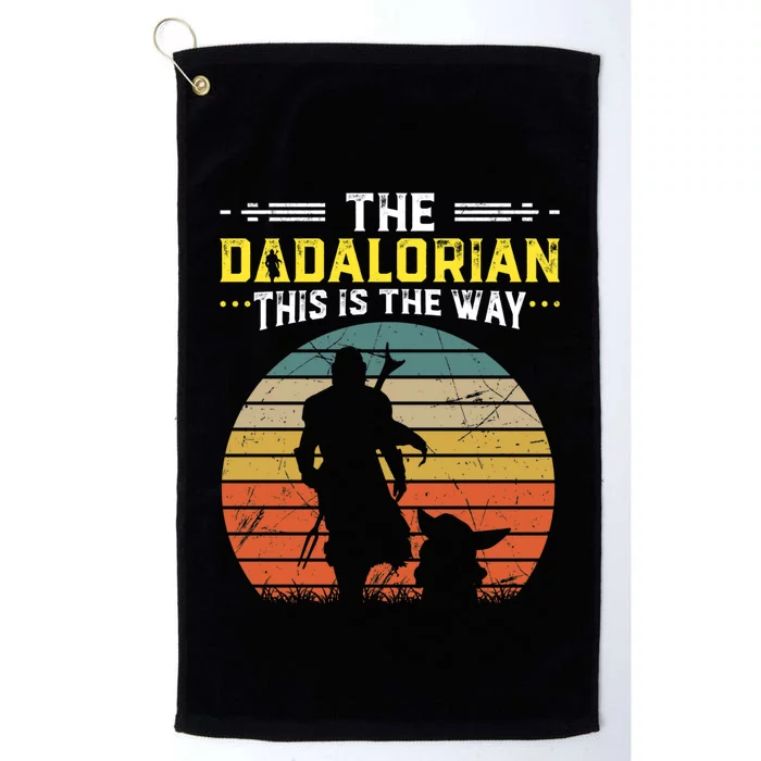 The Dadalorian Vintage This Is The Way Platinum Collection Golf Towel