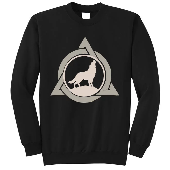 Theta Delta Wolf Therian Gear Therianthropy Symbol Otherkin Sweatshirt