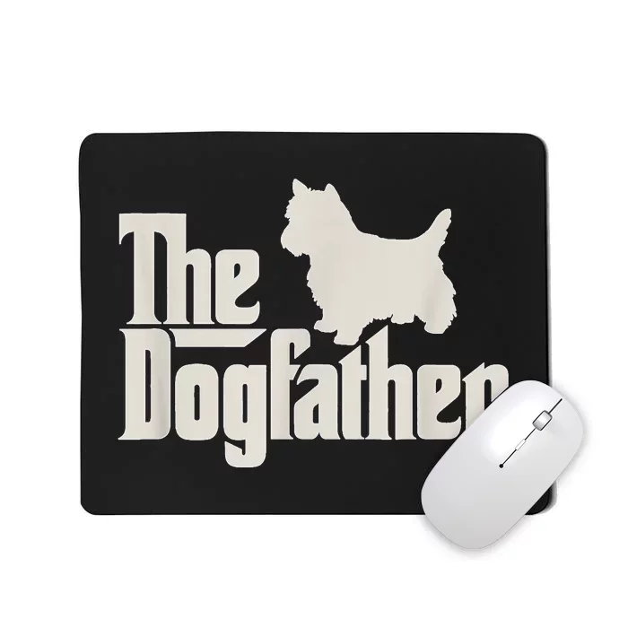 The Dogfather West Highland White Terrier Dog Daddy Dogs Mousepad