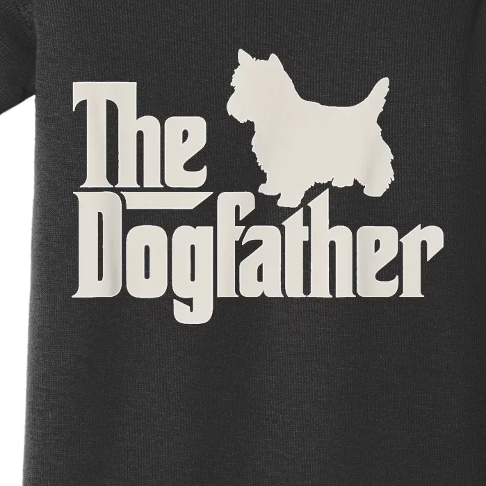 The Dogfather West Highland White Terrier Dog Daddy Dogs Baby Bodysuit