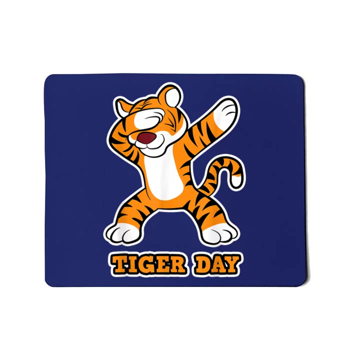 Tiger Day Wildlife Animal For Tiger Mousepad