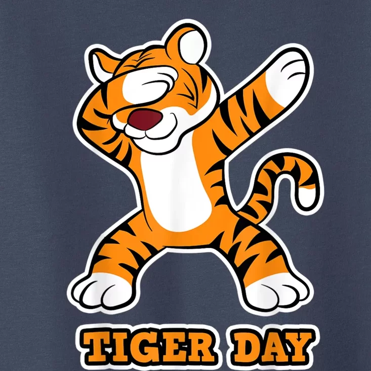 Tiger Day Wildlife Animal For Tiger Toddler T-Shirt