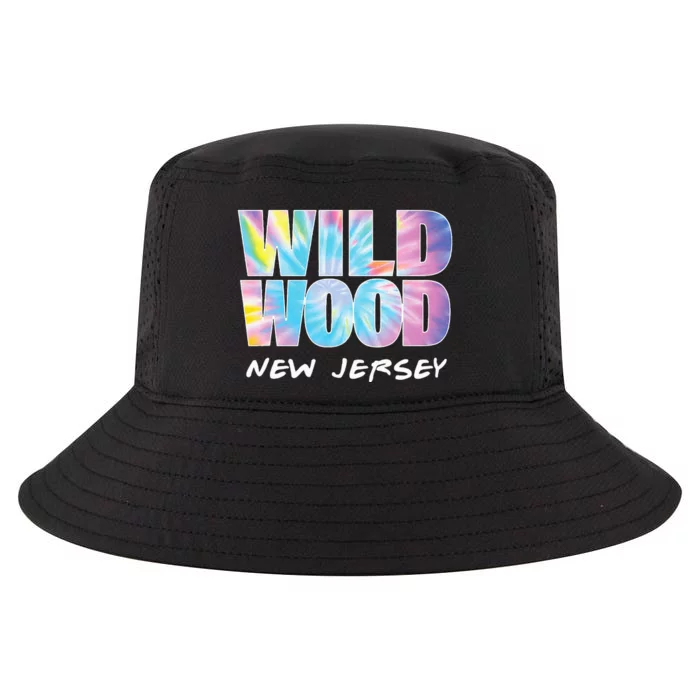 Tie Dye Wildwood New Jersey Souvenir Cool Comfort Performance Bucket Hat