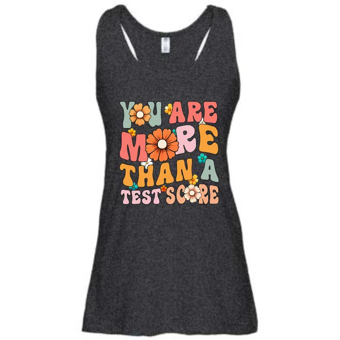 Testing Day You Are More Than A Test Score Teacher Test Day Ladies Essential Flowy Tank