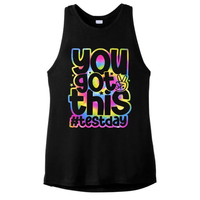 Test Day You Got This Staar Testing Ladies Tri-Blend Wicking Tank