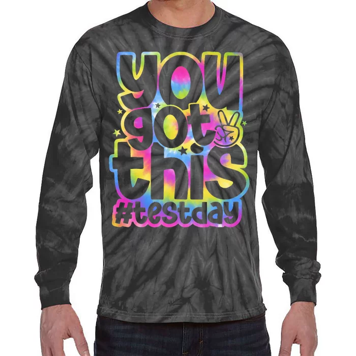 Test Day You Got This Staar Testing Tie-Dye Long Sleeve Shirt