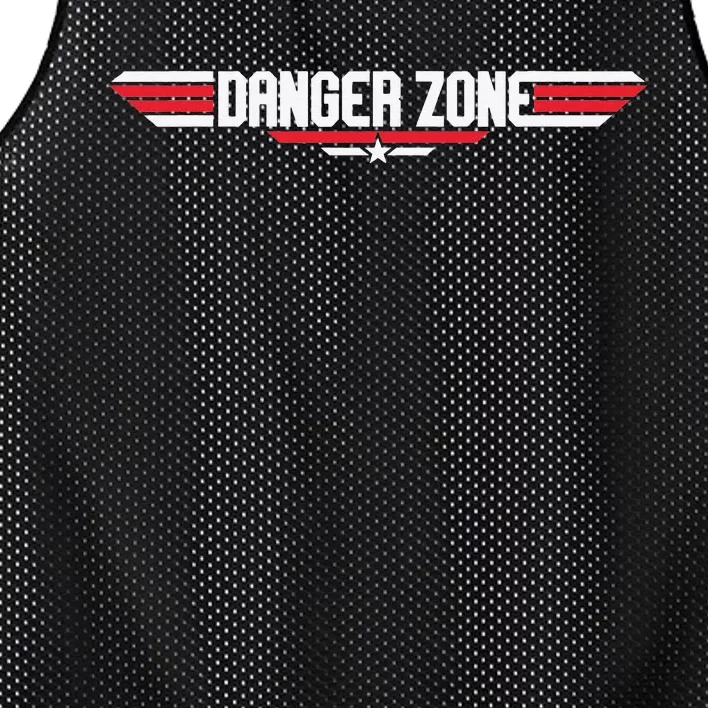 The Danger Zone Mesh Reversible Basketball Jersey Tank