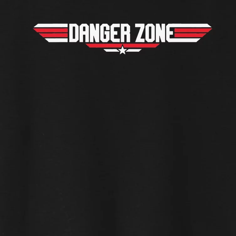 The Danger Zone Women's Crop Top Tee