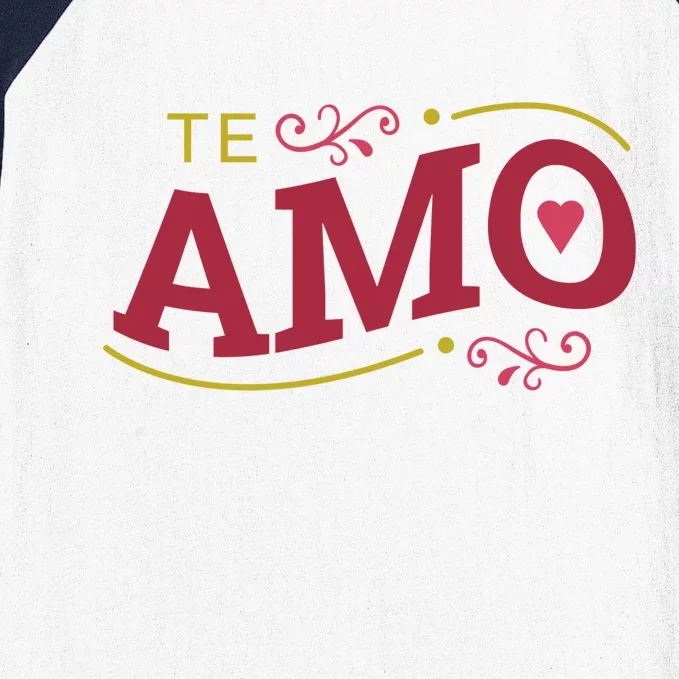 Te Amo Baseball Sleeve Shirt