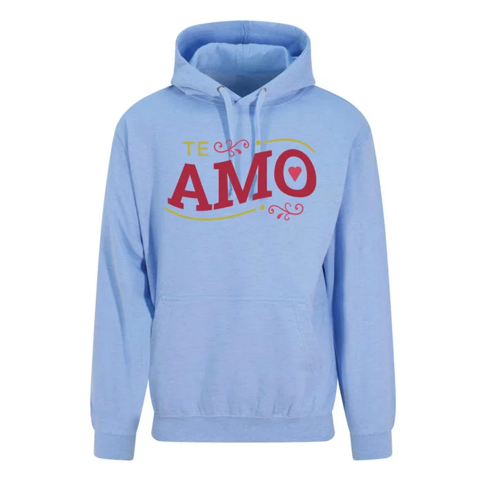 Te Amo Unisex Surf Hoodie