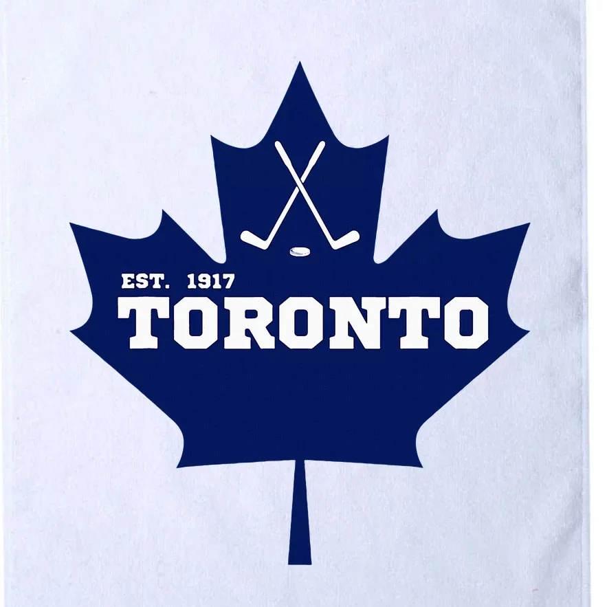 Toronto Est 1917 Sports Hockey Team Athletic Novelty Platinum Collection Golf Towel