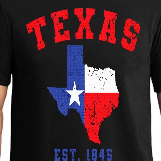 Texas Est. 1845 Texas Pride Home State Texan Pajama Set