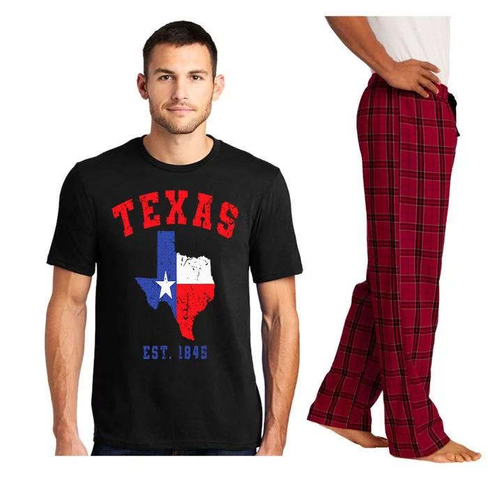 Texas Est. 1845 Texas Pride Home State Texan Pajama Set