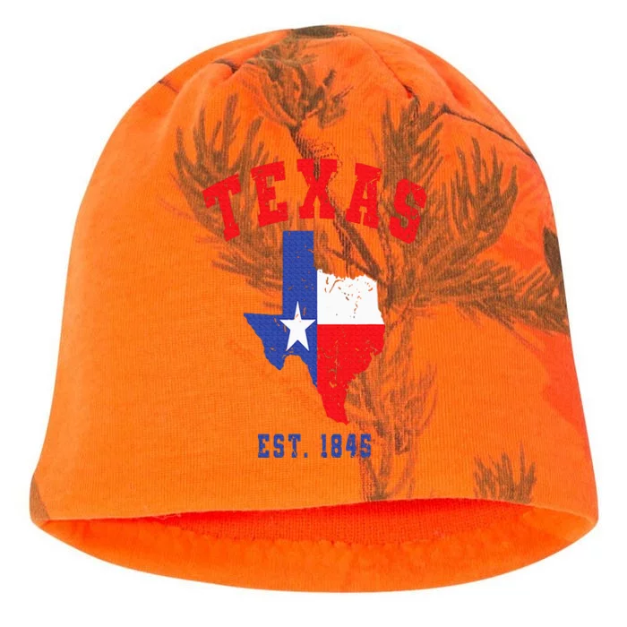 Texas Est. 1845 Texas Pride Home State Texan Kati - Camo Knit Beanie