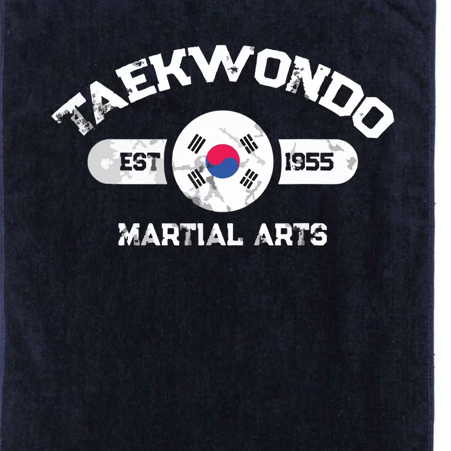 Taekwondo Established 1955 Tae Kwon Do Gift Martial Arts Platinum Collection Golf Towel