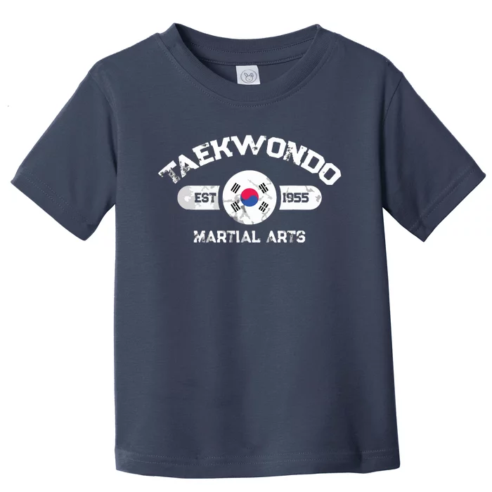 Taekwondo Established 1955 Tae Kwon Do Gift Martial Arts Toddler T-Shirt