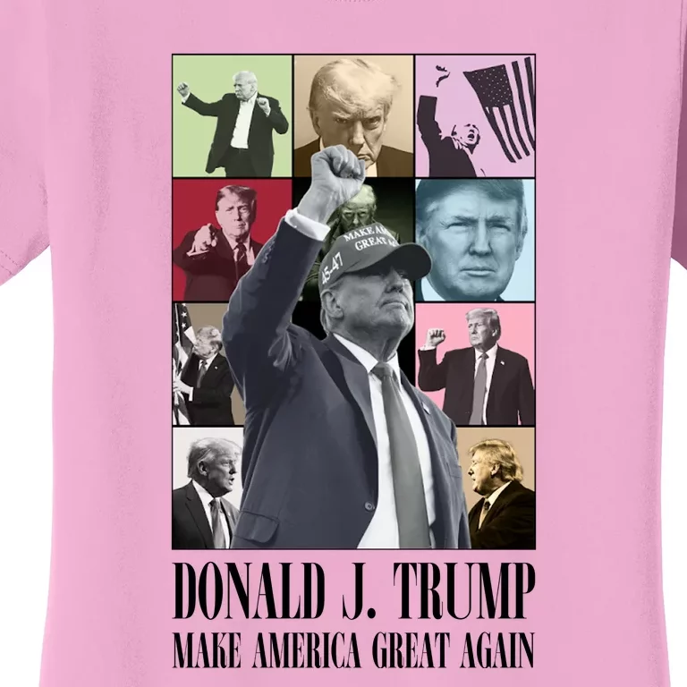 Trump Eras 2024 Make America Great Again Maga Women's T-Shirt