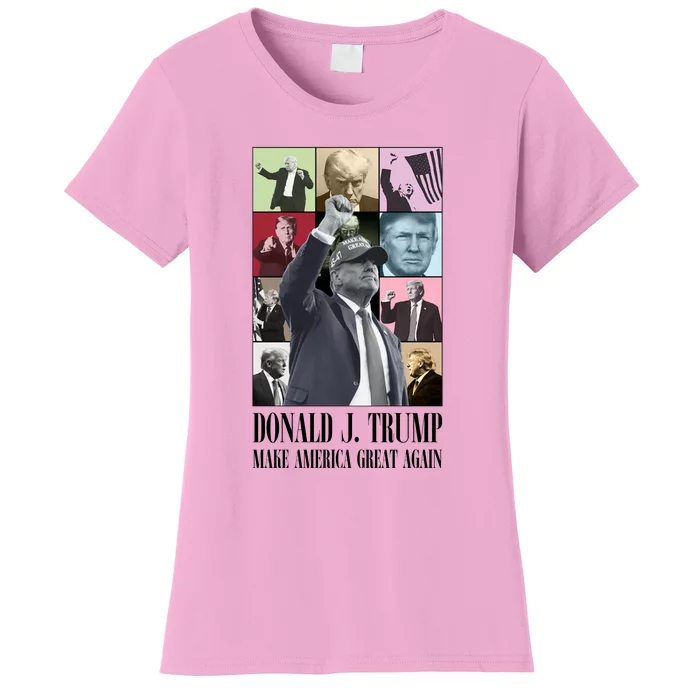 Trump Eras 2024 Make America Great Again Maga Women's T-Shirt