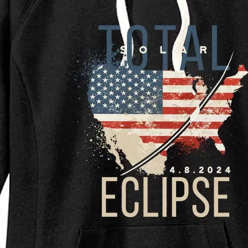 Total Eclipse 2024 Women's Fleece Hoodie