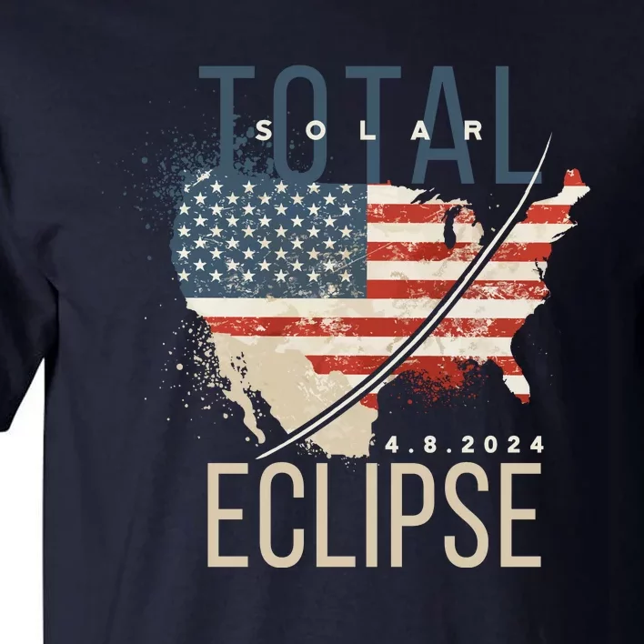 Total Eclipse 2024 Tall T-Shirt