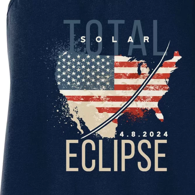 Total Eclipse 2024 Women's Racerback Tank