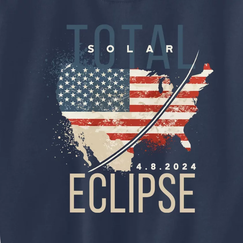 Total Eclipse 2024 Kids Sweatshirt