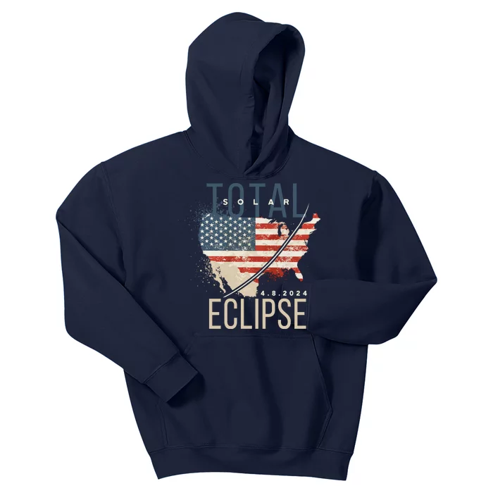 Total Eclipse 2024 Kids Hoodie