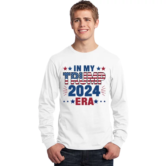 Trump Era 2024 Patriotic Graphic Long Sleeve Shirt