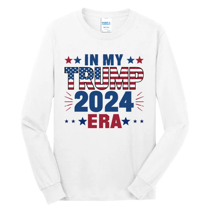 Trump Era 2024 Patriotic Graphic Tall Long Sleeve T-Shirt