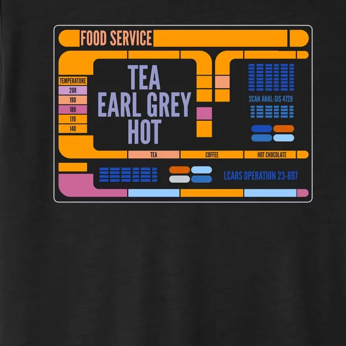 Tea Earl Grey Hot Captain Picard TNG ChromaSoft Performance T-Shirt