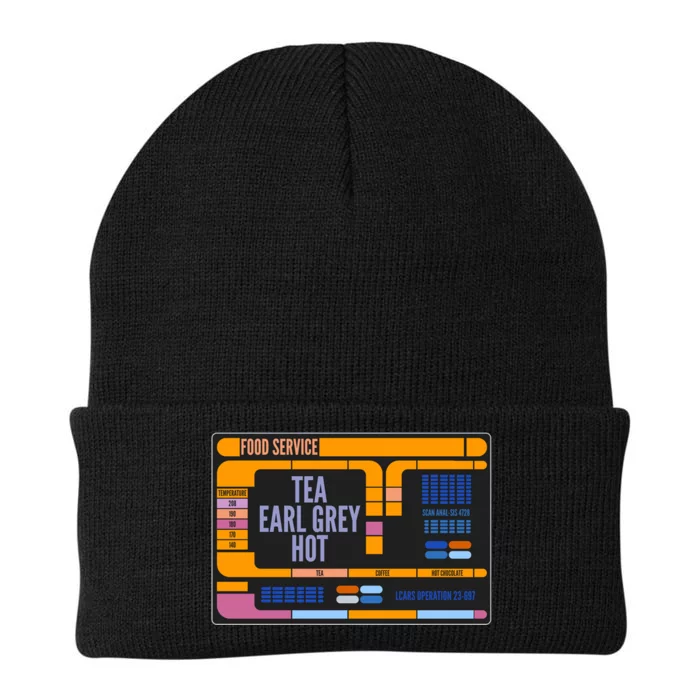 Tea Earl Grey Hot Captain Picard TNG Knit Cap Winter Beanie