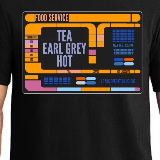 Tea Earl Grey Hot Captain Picard TNG Pajama Set