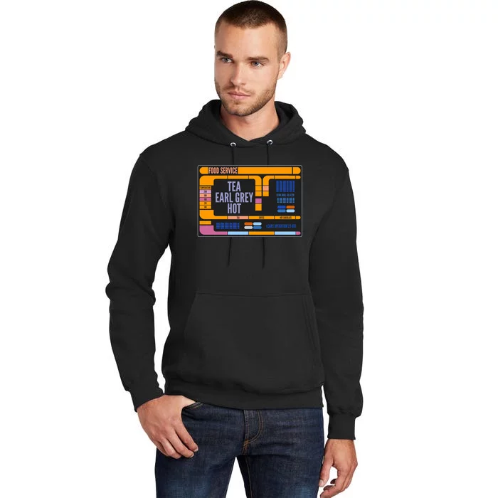 Tea Earl Grey Hot Captain Picard TNG Tall Hoodie